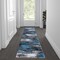 Flash Furniture Blue 2' x 7' Abstract Design Accent Area Rug ACD-RGTRZ863-27-BL-GG - alternate 1